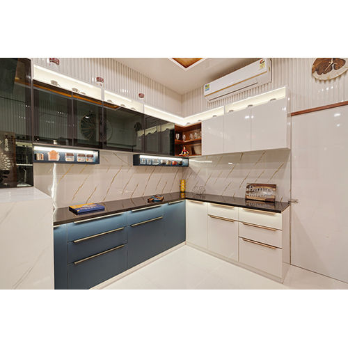 Premium Plain Modular Kitchen