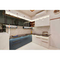 Premium Plain Modular Kitchen