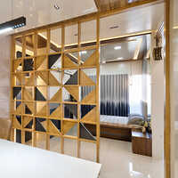 Wooden Modern Partition