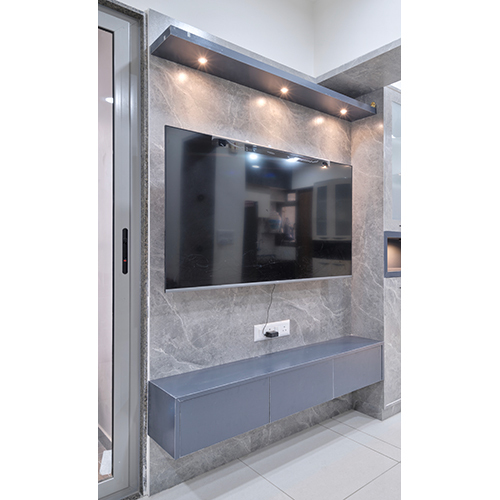 Plain Premium Tv Cabinet - Finishing: Polished