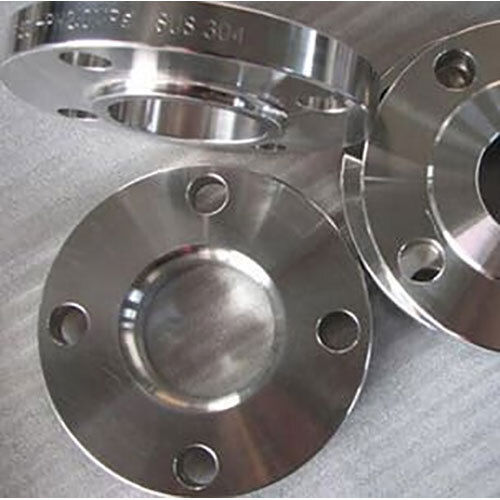 904L Stainless Steel Flanges - Color: Silver