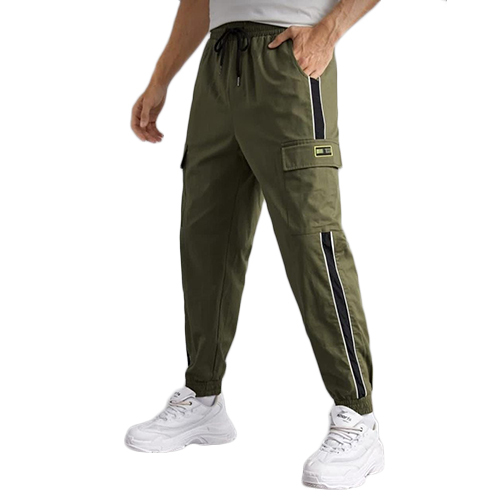 Mens Plain  polyester Joggers
