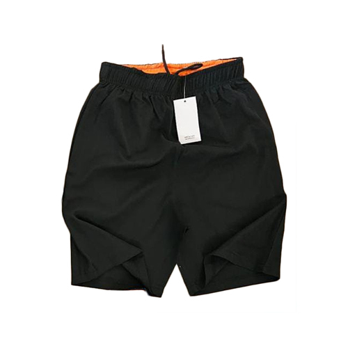 Mens  polyester Black Stylish Shorts
