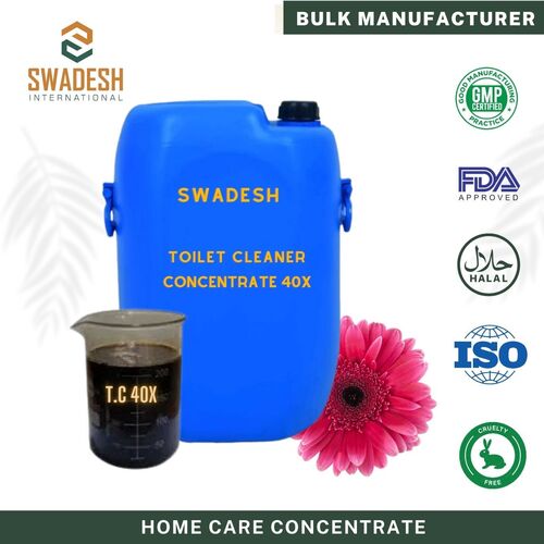 Swadesh Toilet Cleaner Concentrate 40X - Grade: Industrial Grade