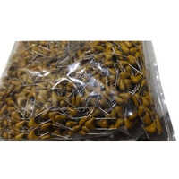Multilayer Ceramic Capacitor - Ceramic Material, Rated Voltage 50v, Round Shape, Yellow Color | Single Terminal, Operating Temperature 25â°c To +80â°c