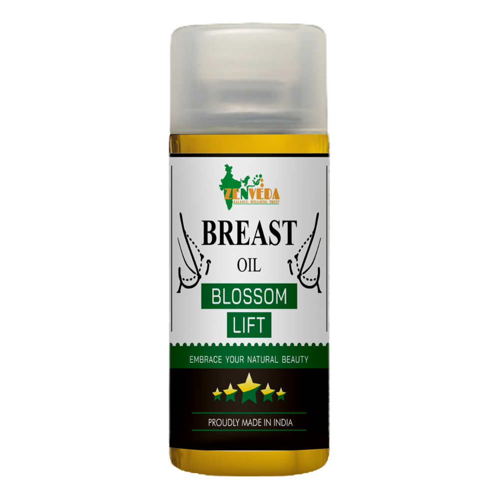 Zen Veda Blossom Lift Ayurvedic Bre-Ast Fir-Ming Oil - Age Group: For Adults