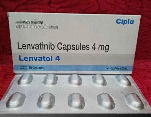 Lenvatol 4mg Capsule - Oral Receptor Tyrosine Kinase Inhibitor, Advanced Thyroid Cancer Treatment