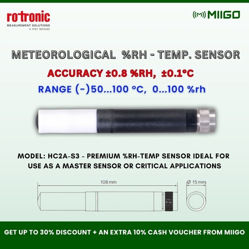 HC2A-S3-G %RH - TEMP. SENSOR