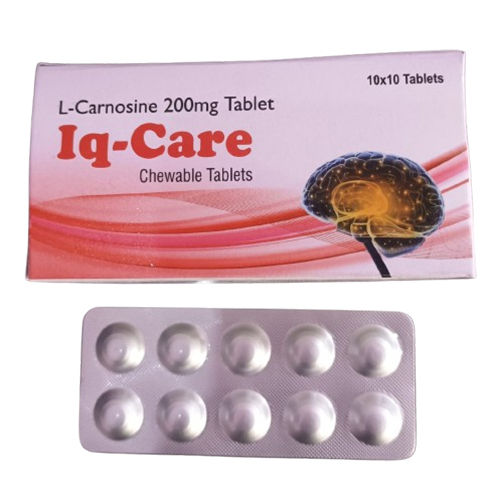 200Mg L Carnosine Tablets - Drug Type: General Medicines