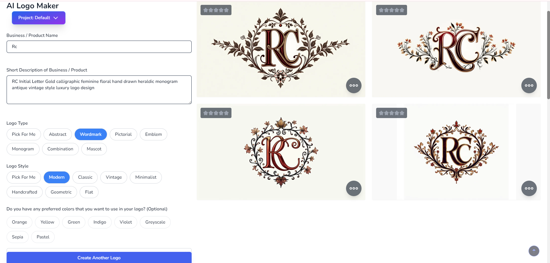 Professional Ai Logo Maker