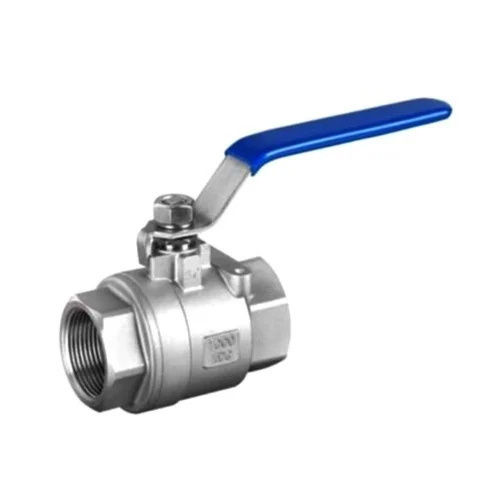 Ss Zoloto Forged Ball Valve - Color: Silver