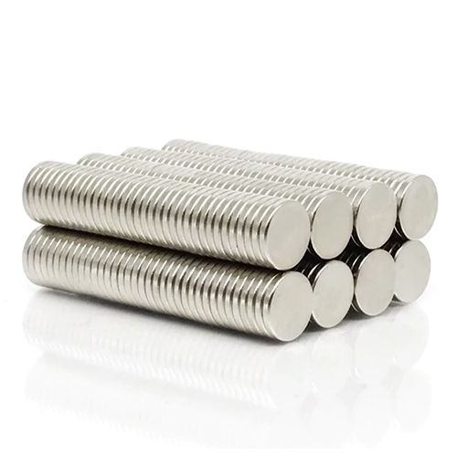 10 X 1.5Mm Neodymium Disc Magnets - Color: Silver