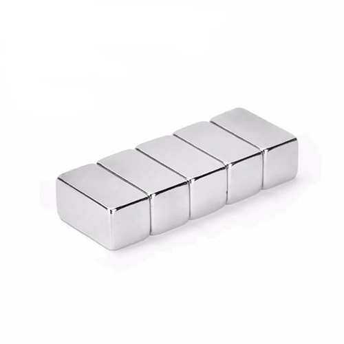 20 X 10 X 10Mm Neodymium Block Magnets - Color: Silver