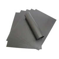 300mm X 300mm X 0.7mm Flexible Magnetic Sheet - Ferrite Material, Black Color, Square Shape | Strong Magnetic Force, Easy To Cut And Shape