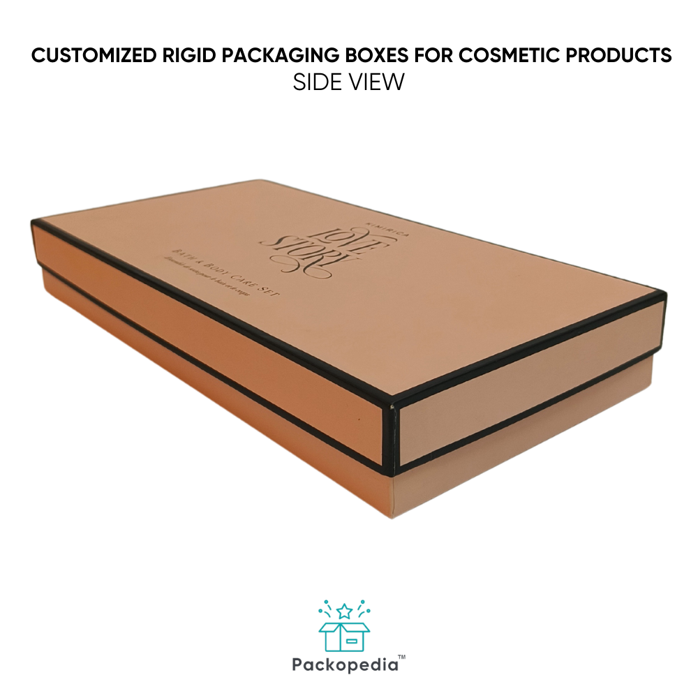 Customized Rigid Packaging Boxes - Corrugated Board, Rectangle Shape, Multicolour Design | Premium Customizability, Embossed Printing, Elegant Protection For Cosmetic Products
