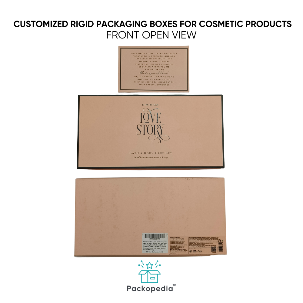 Customized Rigid Packaging Boxes - Corrugated Board, Rectangle Shape, Multicolour Design | Premium Customizability, Embossed Printing, Elegant Protection For Cosmetic Products