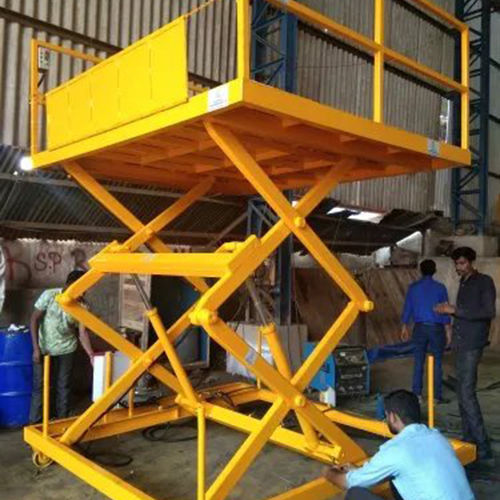 Dock Lift Scissor Lift - Material: Steel