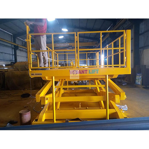 Pit Mounted Floor Scissor Lift Capacity10 20 30 Ton