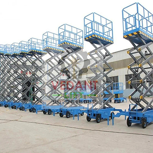 Mobile Hydraulic Lift - Material: Steel