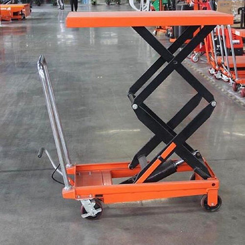 Hydraulic Scissor Lifting Table Trolleys - Material: Iron