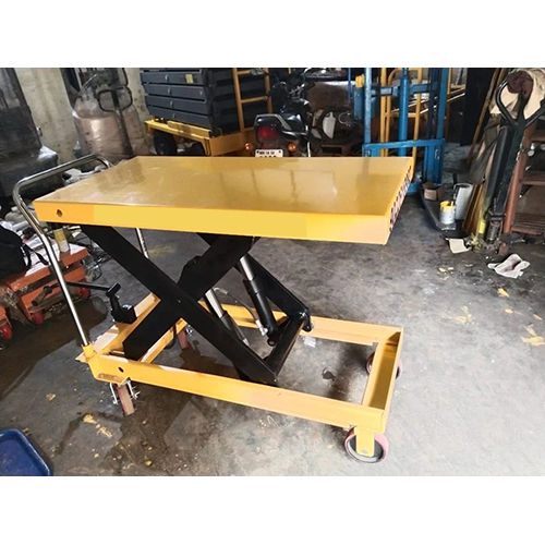 Scissor Lift Table Trolley - Material: Iron