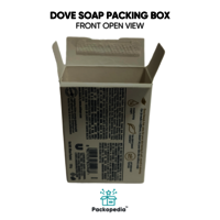 Dove Soap Packaging Box with Multicolor Printing