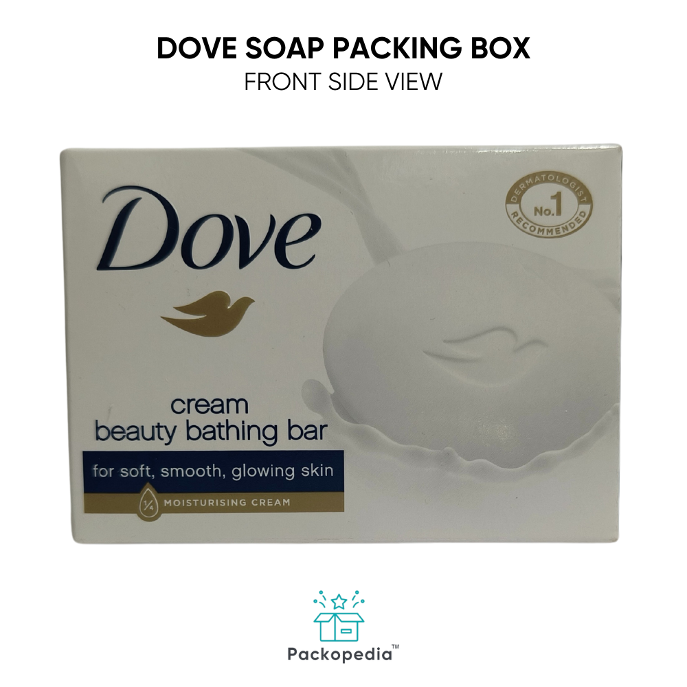 Dove Soap Packaging Box With Multicolor Printing - Color: Multicolour