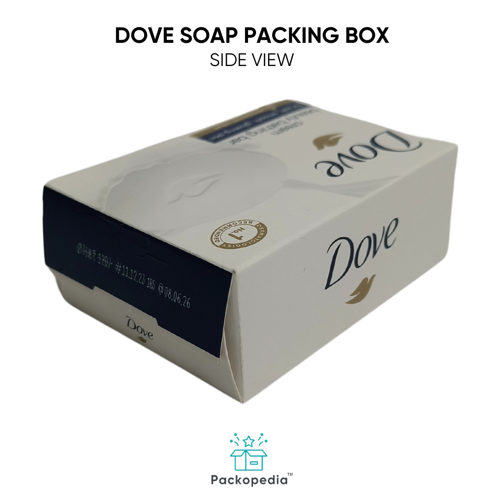 Dove Soap Packaging Box With Multicolor Printing - Color: Multicolour
