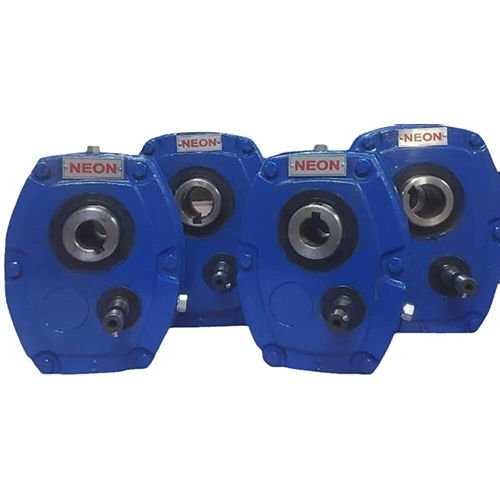 Shaft Mounted Gear Box - Color: Blue