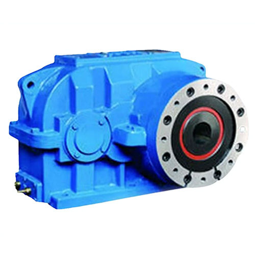 Helical Extruder Gear Box - Color: Blue