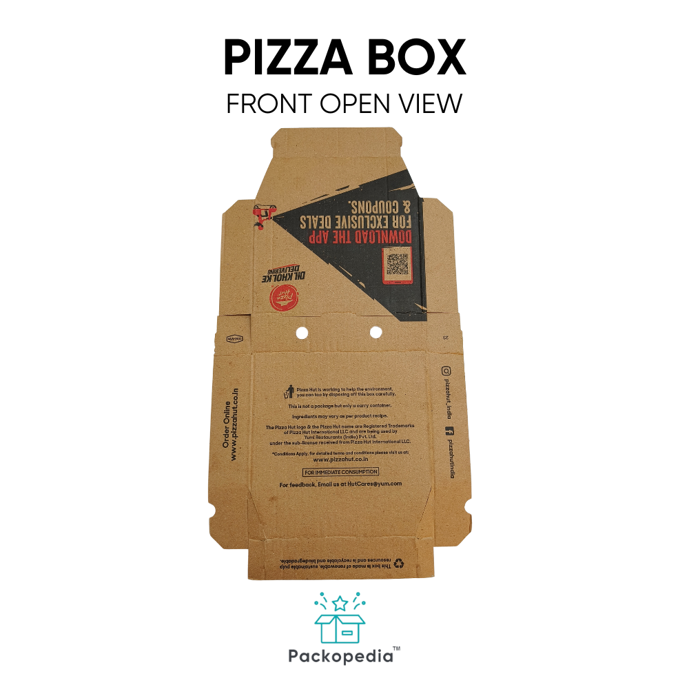 3ply Corrugated Pizza Box