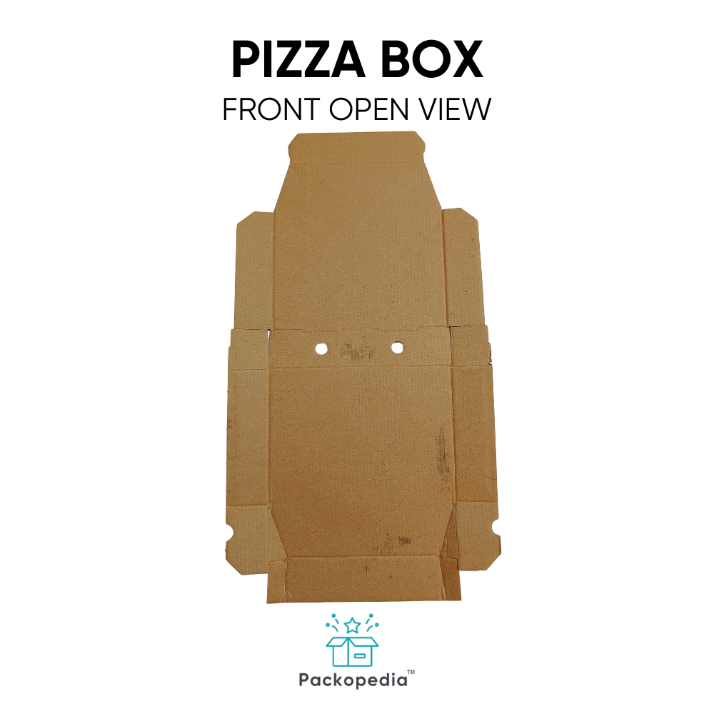 3ply Corrugated Pizza Box - 8x8x1.5 Inches Multicolor Customization Options With Durable Design & Eco-friendly Materials