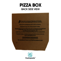 3ply Corrugated Pizza Box