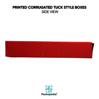 Printed 3 Ply Corrugated E-Flute Tuck Style Carton Boxes