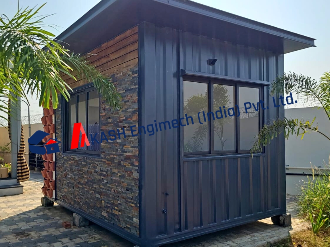 Portable Cafe Container - Door Material: Aluminum Window