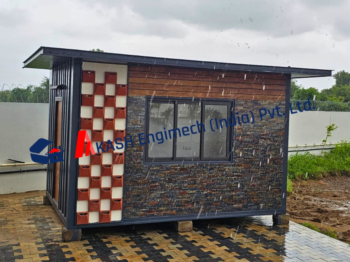 Portable Cafe Container - Door Material: Aluminum Window