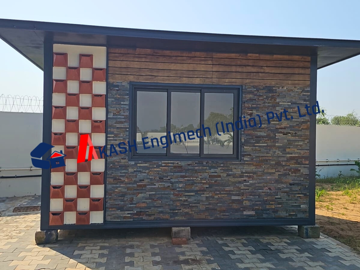 Portable Cafe Container - Door Material: Aluminum Window