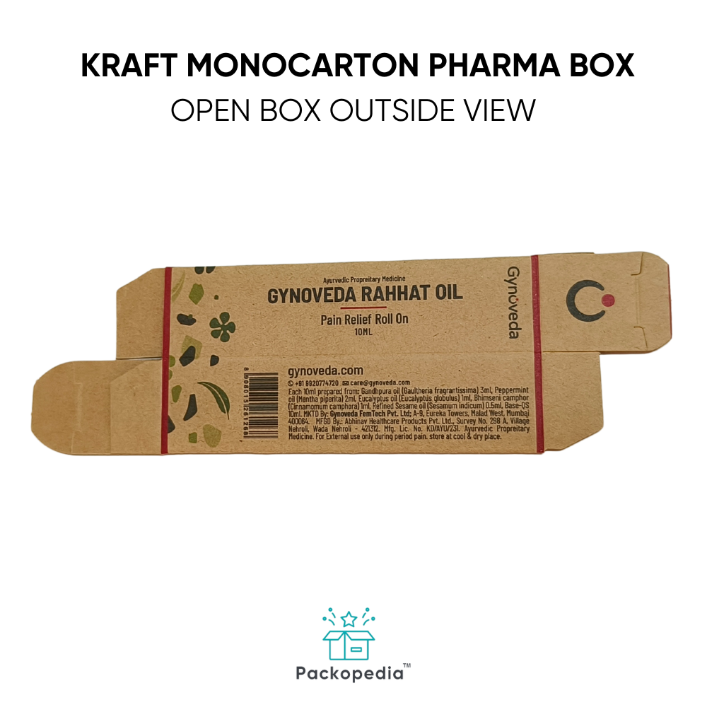 Pharmaceutical Packaging Mono Cartons