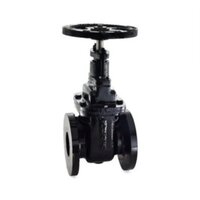 Zoloto Cast Iron Sluice Valve - Color: Black