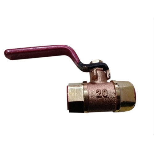 20 Mm Brass Ball Valves - Finish: Coated