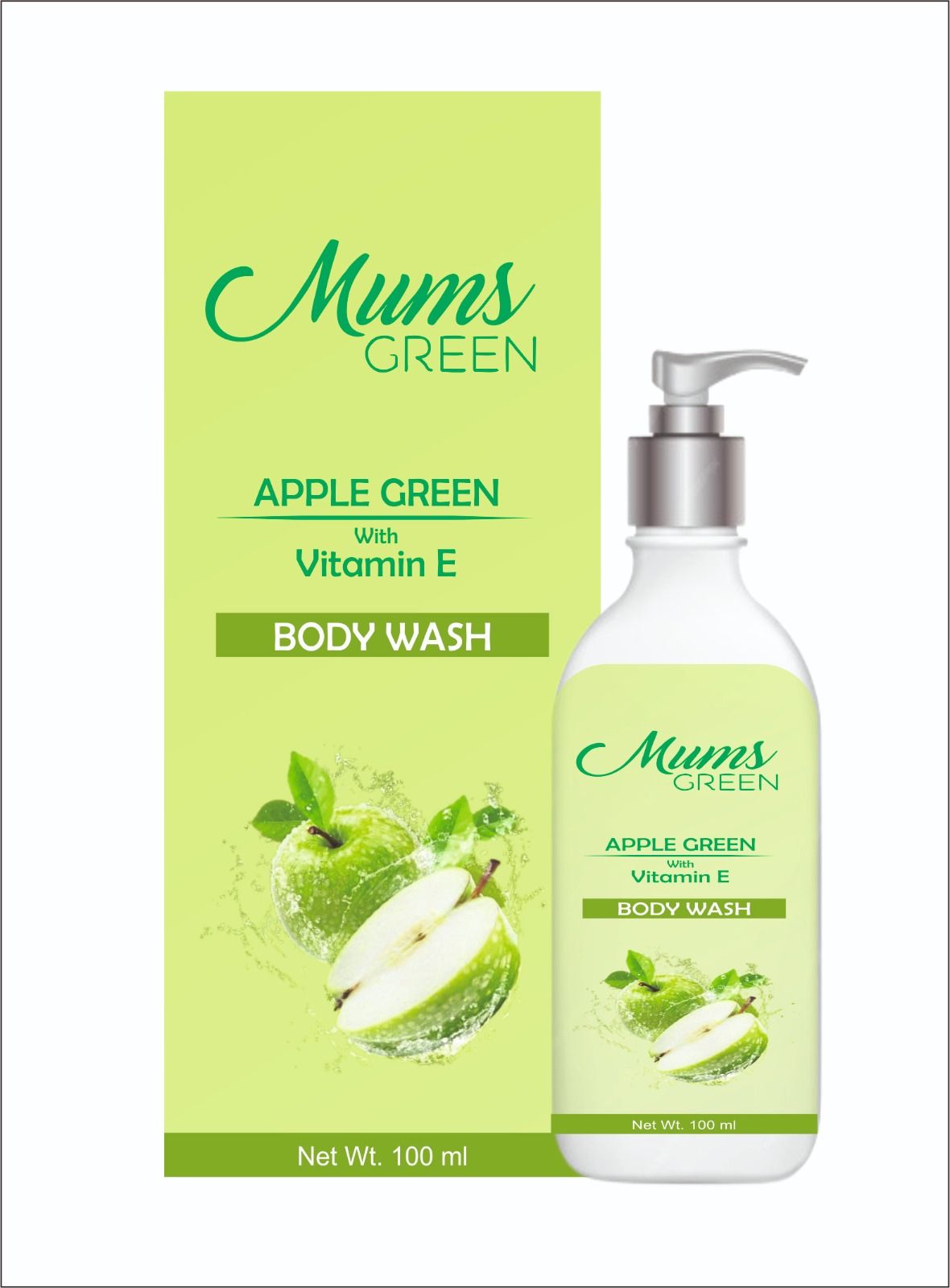 GREEN APPLE BODY WASH