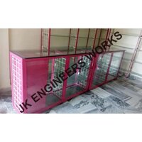 Ms Garment Display Rack - Stainless Steel, Single-sided, Silver | Rust Proof, Powder Coated, Heavy Duty, Capacity Over 400 Kg/hr