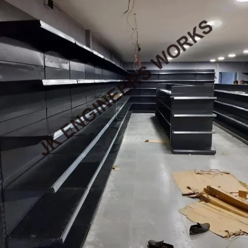 Customized Supermarket Wall Display Rack