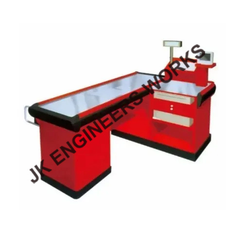 Checkout Cash Counter - Color: Red