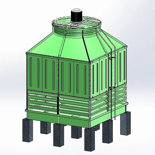 Frp Square Type Cooling Tower - Color: Any Color