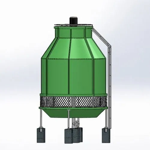 Frp Bottle Shape Cooling Tower - Color: Any Color