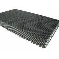 Pvc Drift Eliminator - High-quality Pvc Material, Standard Size, Silver Color, Electric Powered, Industrial Application, Warranty Included