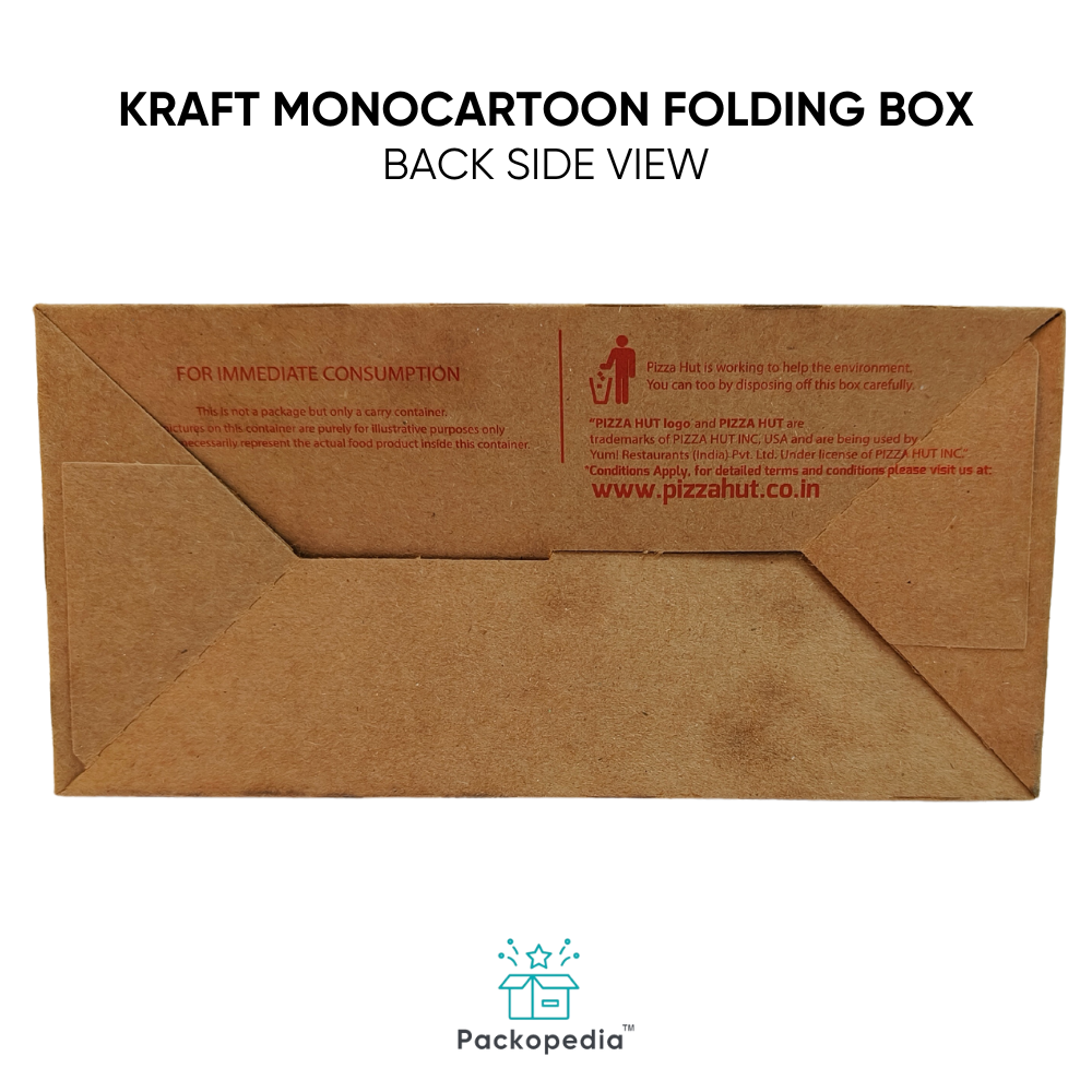 Kraft Monocartoon Folding Box