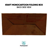 Kraft Monocartoon Folding Box