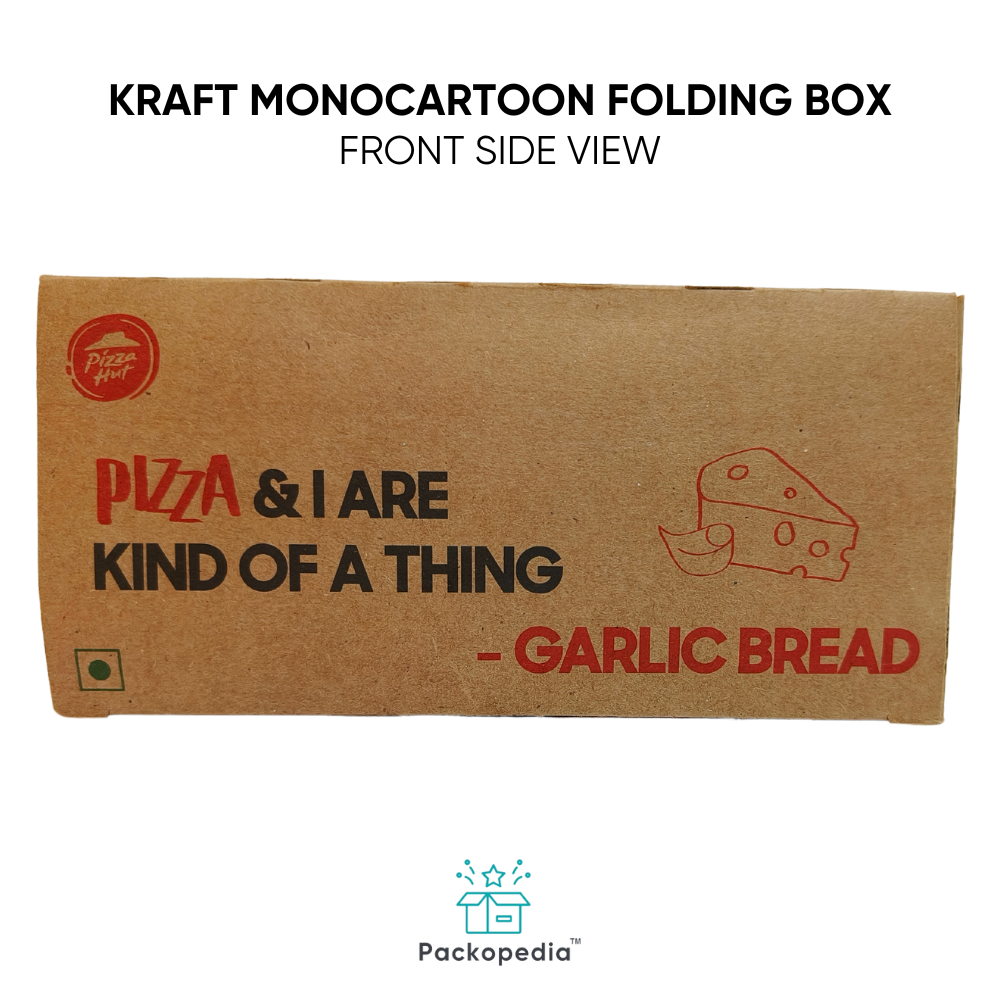 Kraft Monocartoon Folding Box